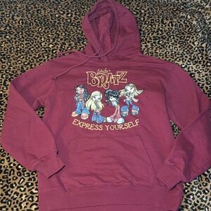 Bratz Kids Hoodie - Maroon
